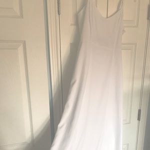 White BB Dakota maxi dress size 4